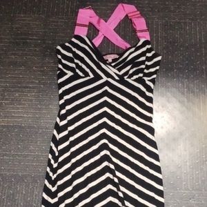 Ted Baker London Kisa Striped Jersey Dress Size 1